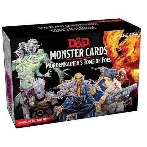Dungeons & Dragons: Monster Cards- Mordenkainen's Tome of Foes
