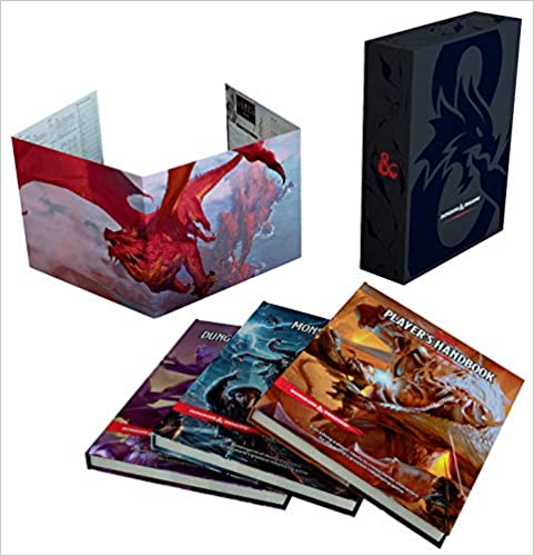 Dungeons & Dragons: 5th Edition Core Rulebook Gift Set (Mana Merchant Bundle)