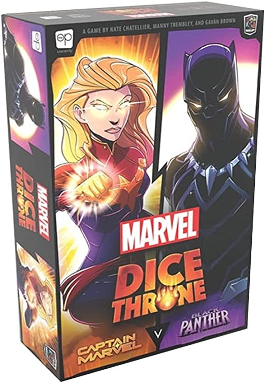 Dice Throne: Captain Marvel v. Black Panther
