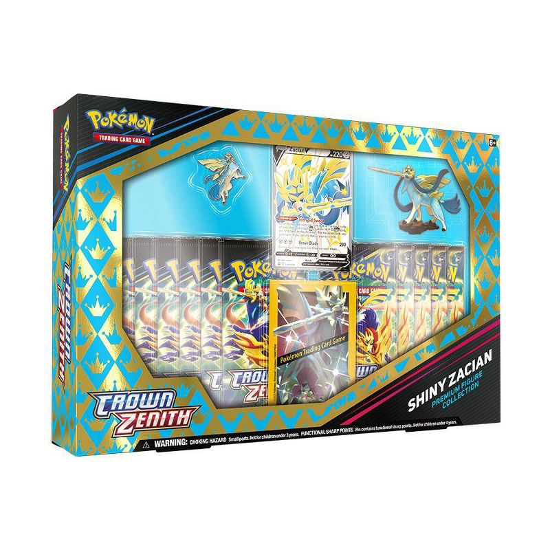 Pokemon: Crown Zenith- Shiny Zacian Premium Figure Collection