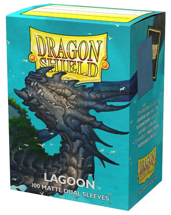 Dragon Shield: Dual Matte- Lagoon (100)