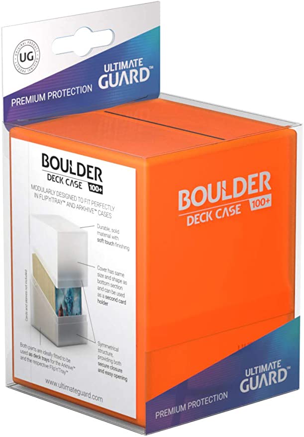 Ultimate Guard: Boulder Deck Box 100+ Poppy Topaz