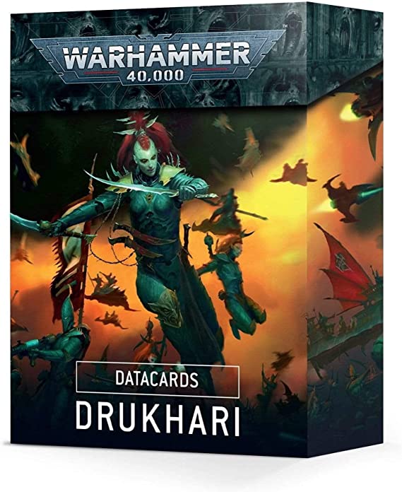 Warhammer 40K: Drukhari Data Cards