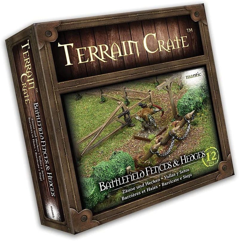 TerrainCrate: Fences & Hedgerows