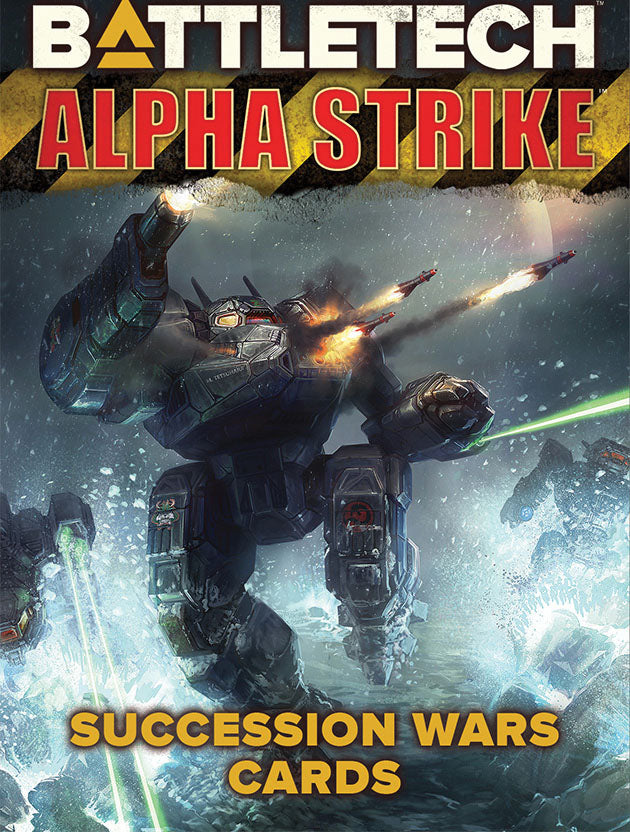 BattleTech: Alpha Strike Game Aids - Succession Wars Cards