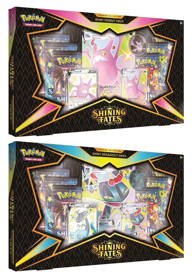 Pokemon: Shining Fates Premium Collection (Shiny Crobat or Shiny Dragapult)