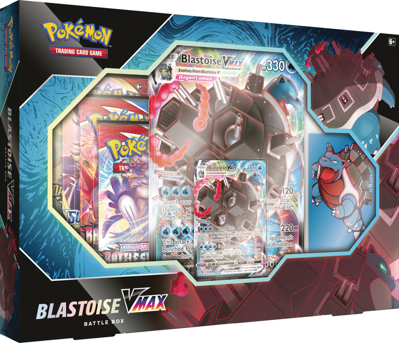 Pokemon: Venusaur/Blastoise VMAX Battle Box