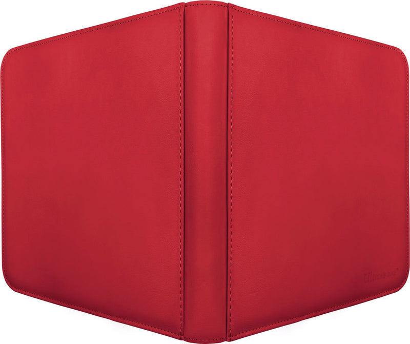 Ultra PRO: Vivid 12-Pocket Zippered PRO-Binder - Red