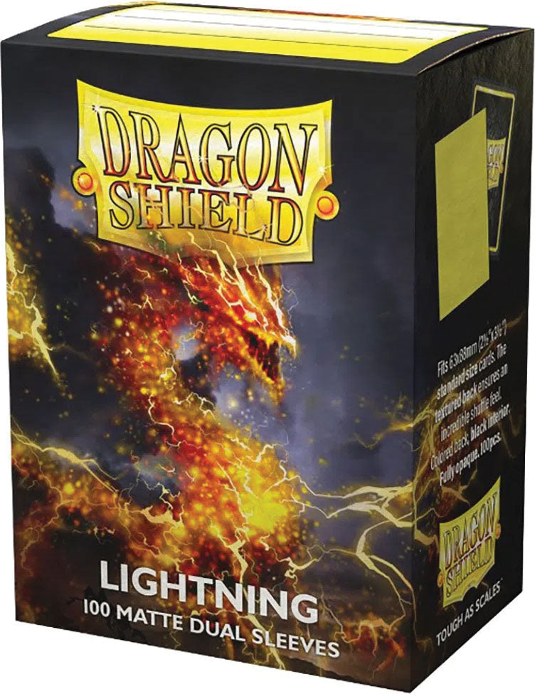 Dragon Shield: Dual Matte- Lightning (100)