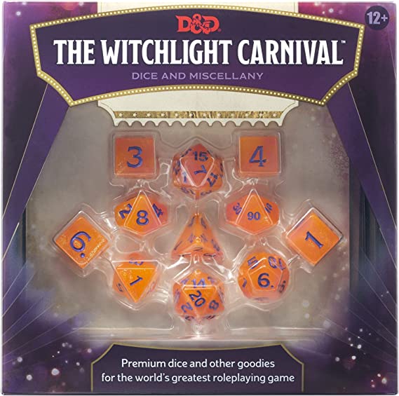 Dungeons & Dragons: The Witchlight Carnival Dice & Miscellany