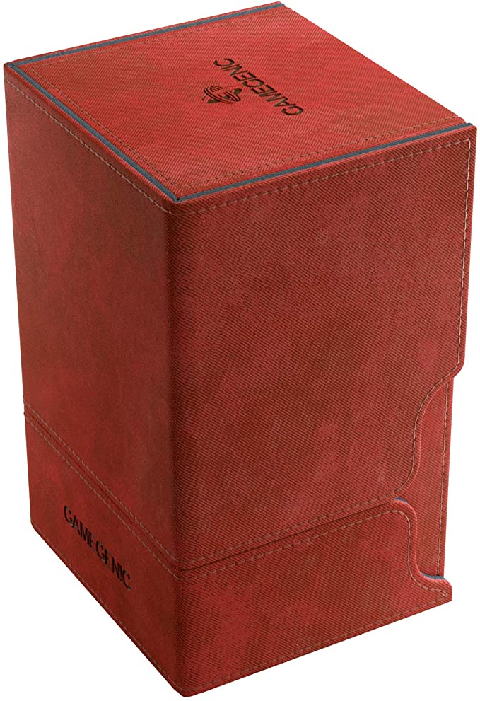 Gamegenic: Watchtower 100+ Card Convertible Deck Box- Red