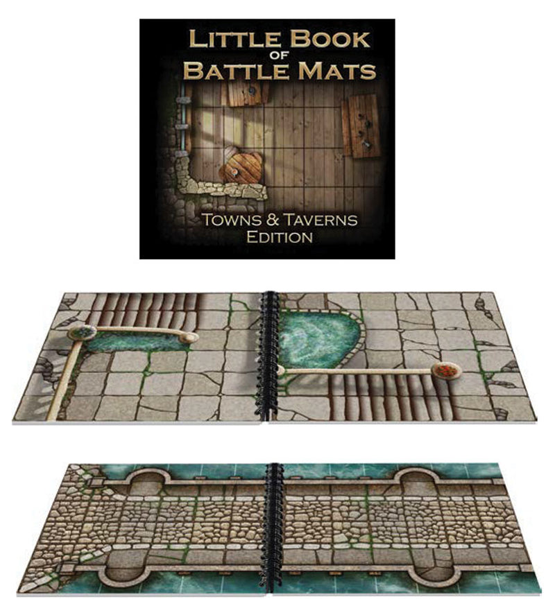 Little Book of Battle Mats - Towns & Taverns