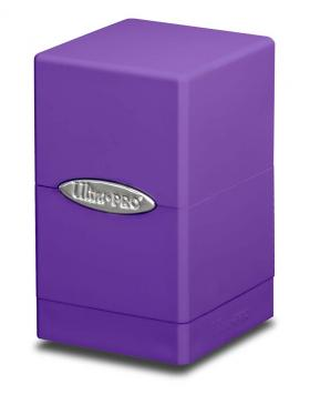 Ultra-PRO: Satin Tower Deck Box- Purple