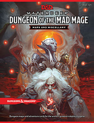 Dungeons & Dragons: Waterdeep - Dungeon of the Mad Mage- Maps and Miscellary