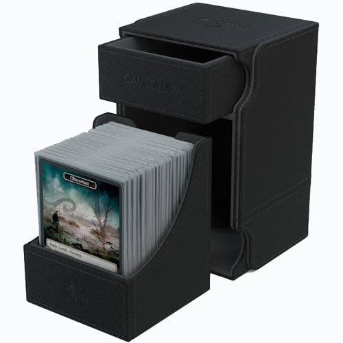 Gamegenic: Watchtower 100+ Card Convertible Deck Box- Black