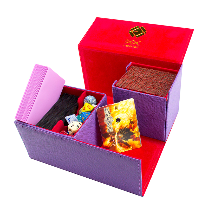 DEX Protection: Creation Line Large Deck Box- Purple
