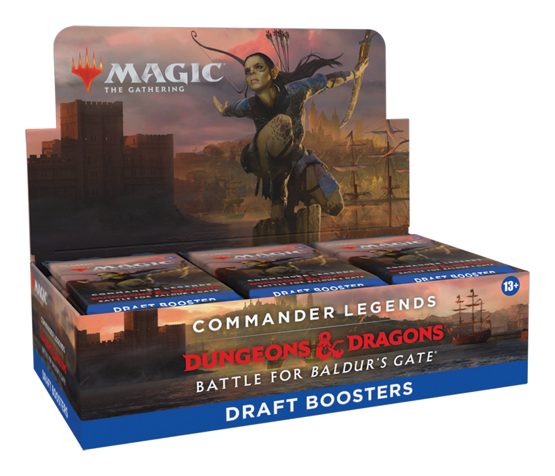 Magic the Gathering: Commander Legends - Battle for Baldur`s Gate Draft Booster Box