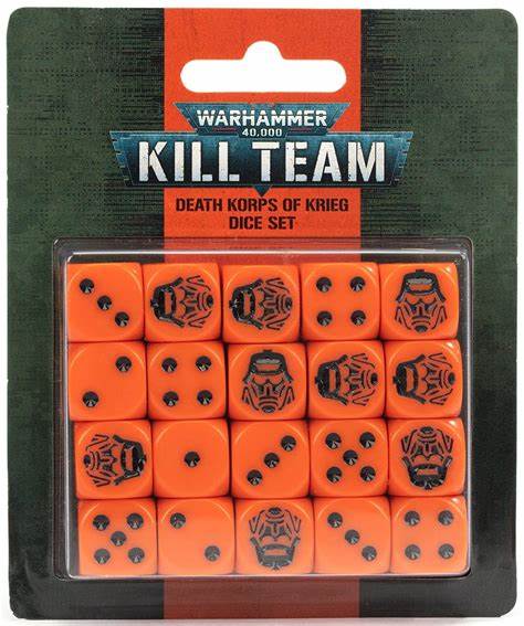 Warhammer 40K: Kill Team Death Korps of Krieg Dice Set