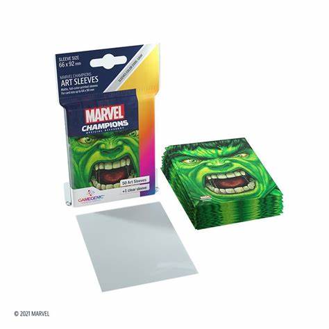 GameGenic Art Sleeves: Marvel Champions- Hulk