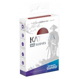 Ultimate Guard: Japanese Katana Sleeves Red 60-Count