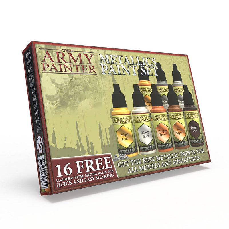 The Army Painter: Warpaints- Metallics Paint Set