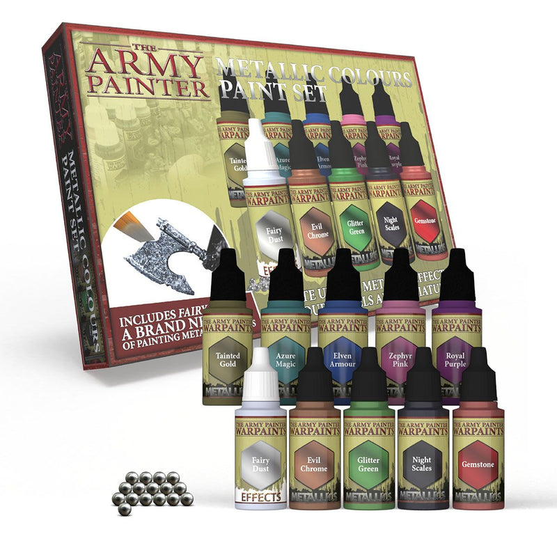 The Army Painter: Warpaints- Metallic Colours Paint Set
