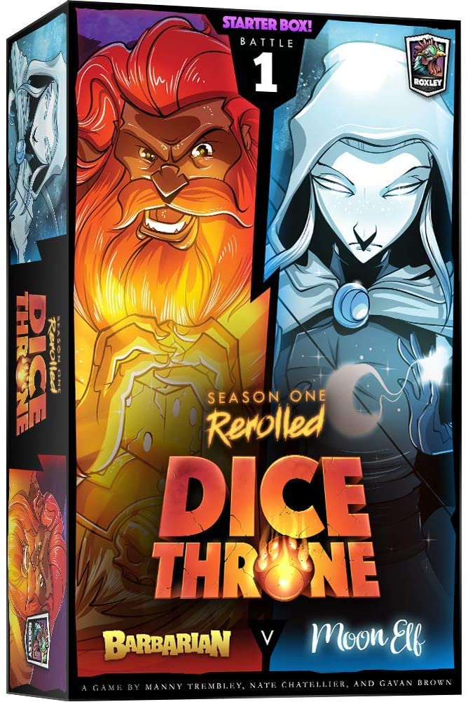 Dice Throne: Season 1 Rerolled - Box 1 - Barbarian vs Moon Elf