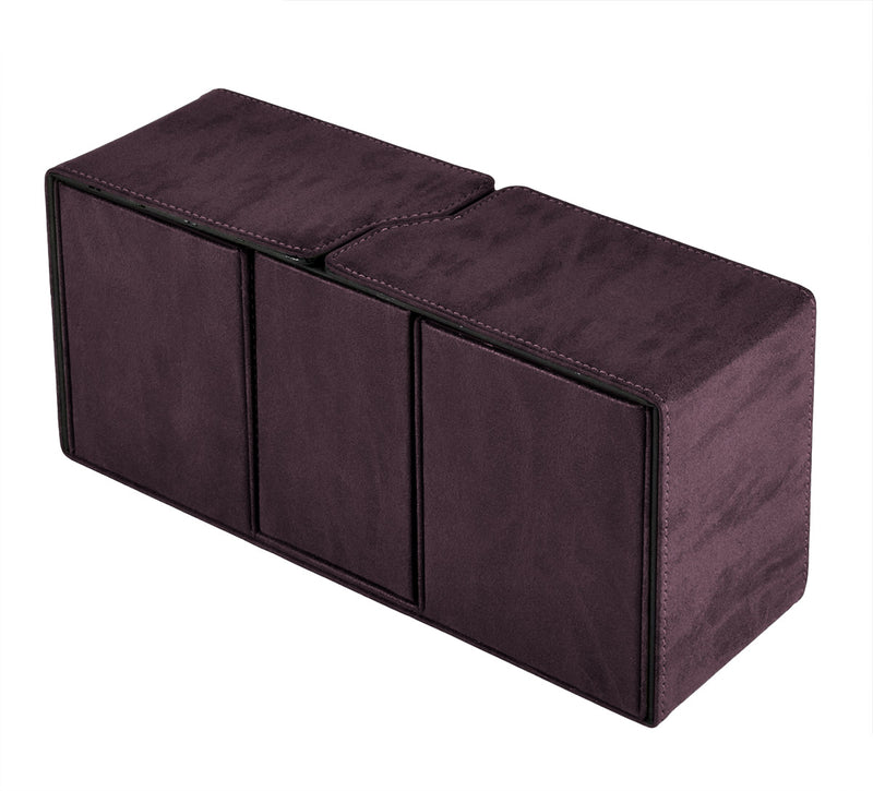 Ultra PRO: Alcove Vault Deck Box: Suede Collection - Amethyst
