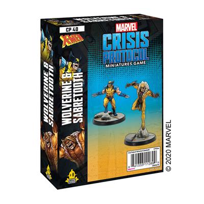 Marvel: Crisis Protocol- Wolverine & Sabretooth