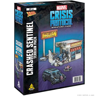 Marvel: Crisis Protocol- Crashed Sentinel Terrain Pack