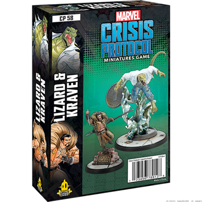 Marvel: Crisis Protocol- Lizard & Kraven
