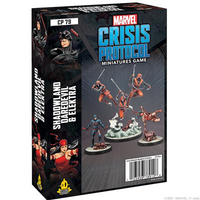 Marvel: Crisis Protocol- Shadowland Daredeveil & Elektra