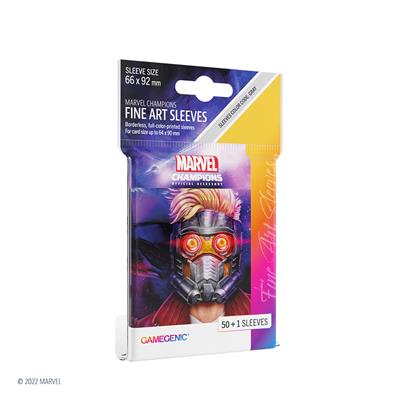 GameGenic Art Sleeves: Marvel Champions -- Star-Lord
