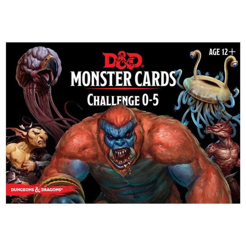 Dungeons & Dragons: Monster Cards- Challenge 0-5