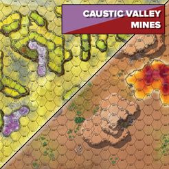 BattleTech: Battle Mat - Caustic Valley/Mines