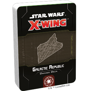 Star Wars: X-Wing Galactic Republic Damage Deck
