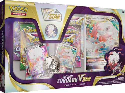 Pokemon: Hisuian Zoroark V STAR Premium Collection